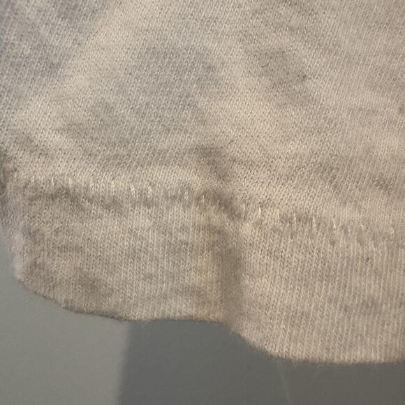 Lot of 2 Pac Cares Shirts Small White Yin Yang Just Chill Floral Graphic Tees - Picture 15 of 16